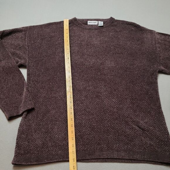 Mens PIERRE CARDIN Chenille Grandpa Sweater Sz Lrg - Picture 9 of 10